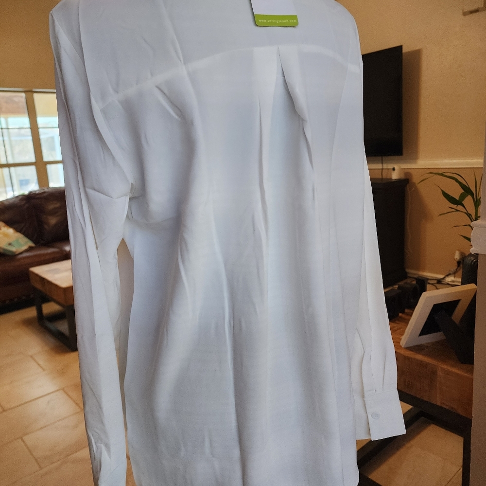 New with Tags white blouse
